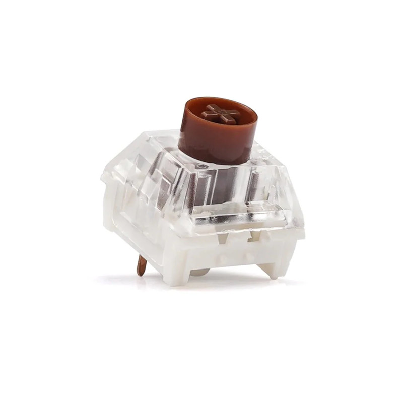 Kailh Box Silent Switches - Brown - 10 Pieces - مكبس لوحة مفاتيح